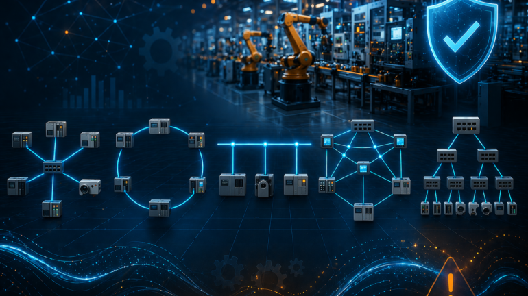 Topologia sieci przemysłowych i ich wpływ na awaryjność